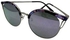 نظارة شمسية بإطار بيضاوي طراز 6139 C4 للنساء