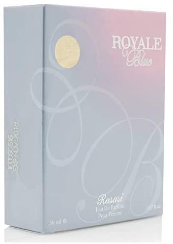 Rasasi Royale Blue Pour Femme for Women - Eau de Parfum, 50 ml