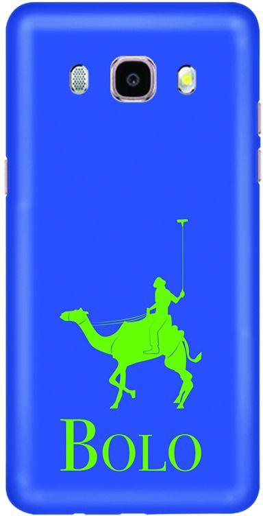 Stylizedd Samsung Galaxy J7 (2016) Slim Snap Case Cover Matte Finish - BOLO Blue