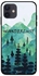 Wanderlust Printed Case Cover -for Apple iPhone 12 mini Green/Black/White Green/Black/White