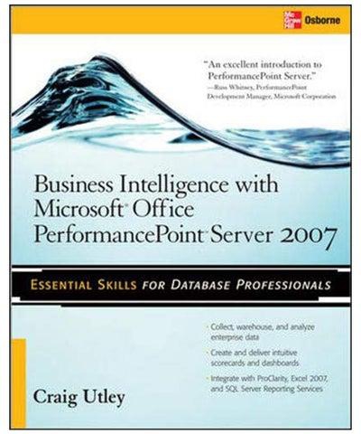 Business Intelligence With Microsoft Office Performancepoint Server 2007 paperback english - 22-Jan-08