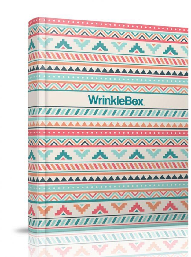 WrinkleBox A6 Geometric Pattern Block Note Book - 160 Pages
