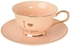 Get Lotus Dream Porcelain Tea and Cake Set, 24 Pieces - Onion with best offers | Raneen.com