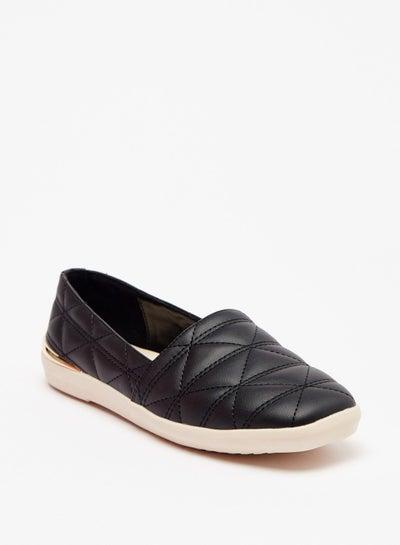 Quilted Slip On Loafers