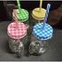 Reusable Mason Jars Smoothie/ Milkshake Jars