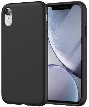 Silicone Case for iPhone XR, 6.1-Inch, Silky-soft touch Full-Body Protective Case, Shockproof cover with Microfiber Lining