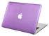 Rubberized Hard Shell Case Cover For Apple MacBook Air 13-Inch Purple