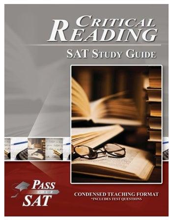 Critical Reading SAT Study Guide Paperback
