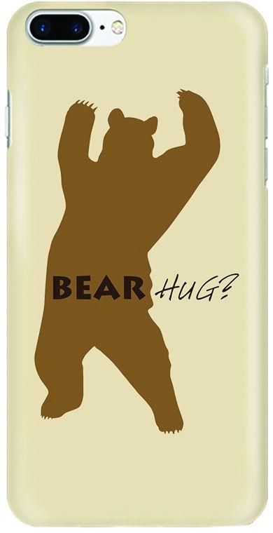 Stylizedd Apple iPhone 7 Plus Slim Snap case cover Matte Finish - Bear Hug?