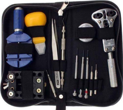 SE JT6222 Watch Repair Tool Kit, 13-Piece