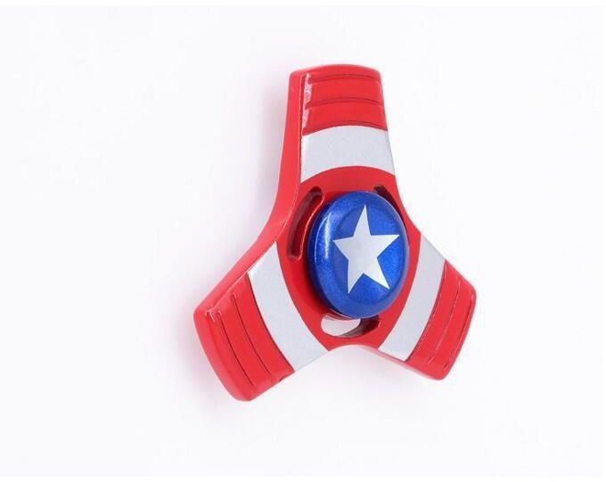 Triangle Captain America Finger Fidget Spinner