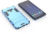 For Samsung Galaxy Note 9 - Cool Guard Plastic and TPU Hybrid Phone Case with Kickstand - Light Blue