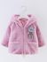 Baby's Quilted Coat Cute Lovey Bear Hooded Warm Coat