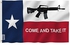 ANLEY Fly Breeze 3x5 Foot Come And Take It Texas Flag - Vivid Color and UV Fade Resistant - Canvas Header and Double Stitched - M4 Carbine Flags Polyester with Brass Grommets 3 X 5 Ft