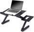 Generic Laptop Desk, Laptop Stand For Bed And Sofa, Portable Adjustable Laptop Table Desk Stand With Mouse Pad, Ergonomic Design Lap TV Bed Tray Aluminum Cozy Desk Suitable For Reading Studying