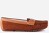 Joelle Classic Suede Loafers -Camel