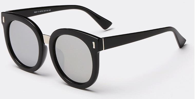 Mincl BJ5067 Mirror Silver Lenses Unisex Sunglasses