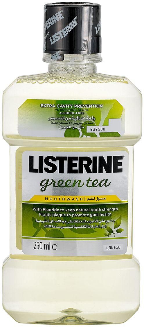 Johnson & Johnson Listerine Green Tea Mouthwash, 250 ml