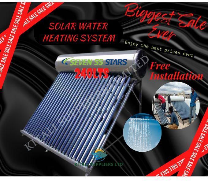 Seven Ss Stars 240l Solar Water Heater