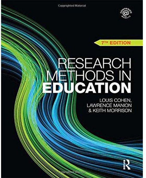 Generic Research Methods in Education