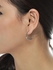 Esprit Women's 925 Sterling Silver Love Message Hoop Earrings - ESER91251A000