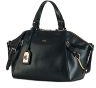 Ralph Lauren Women's Black Woodbridge Zip Tote Purse Satchel Top Handle Hand Bag