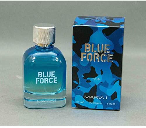 MARYAJ Blue Force Eau De Parfum For Men, 100 ml