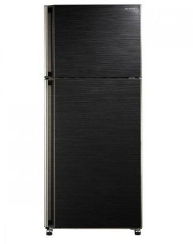 Sharp SJ-48C(BK) No Frost Refrigerator With Ag+ Nano Deodorizer Filter - 384 Litre - Black
