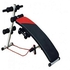 Body Fit Sit Up Bench With Dumbbells And Pull Up Spring For Arm Coiling Exercise