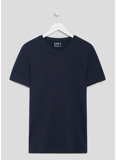 Navy Essential V-Neck T-Shirt