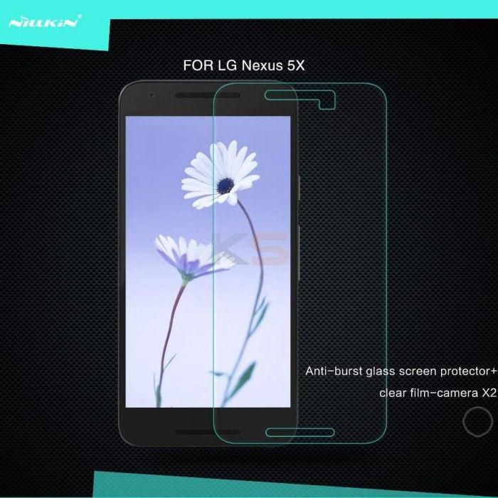 Nillkin Amazing H Nano 0.33mm Anti-Explosion Tempered Glass Screen Protector Film For  LG Nexus 5X-Transparent