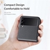DUX DUCIS Fino Nylon Case for Samsung Galaxy Z Flip3 (Black)