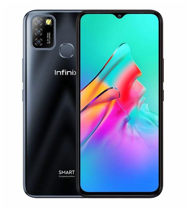 Infinix Infinix Smart 6 - 6.6-inch 64GB/3GB Dual SIM Mobile Phone-Midnight Black