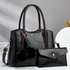 9F Fashion Ladies 2 in 1 Perfect Fitting Women Leather Handbag