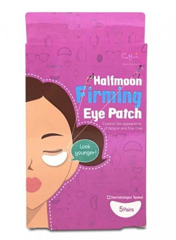 Cettua - 5-Piece Half-Moon Firming Eye Patch Mask Multicolour
