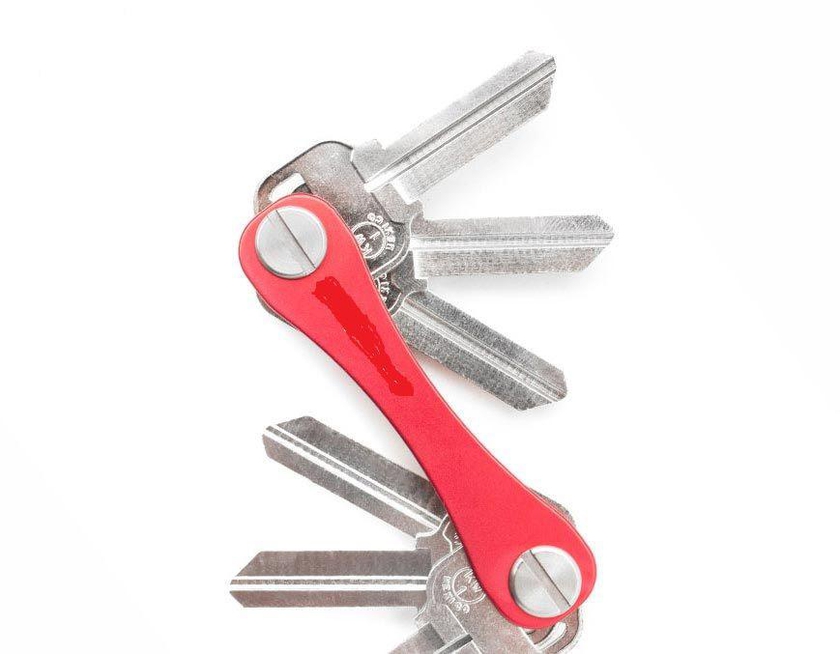 Key holder/chain KeySmart Red Extended