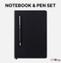 A5 Hardcover Notebook and Pen Set