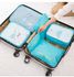 6 Pcs Travel Luggage Bags Set Home Storage Case Set Multi-functional Clothing Sorting Packages Travelling Packing Organizor Organizer Pouches Bundle