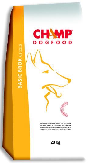 Champ dog food basic brok  US2210  10k   yellow