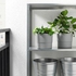 NYPON Plant pot, in/outdoor grey, 15 cm - IKEA