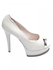 Toga Women's Peep Toe Platform Shoes [2685Y-9-1] - 38 EU, White