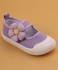 Cute Walk by Babyhug with Velcro Closure Casual Shoes Flower Applique - Purple