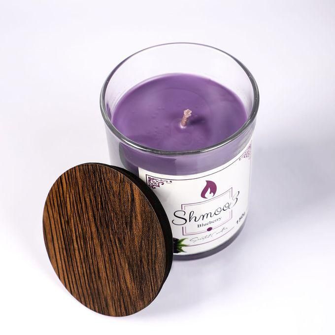 Shmoo3 Scented Candles 8 Cm *7cm,150 Gm ( Blueberry )