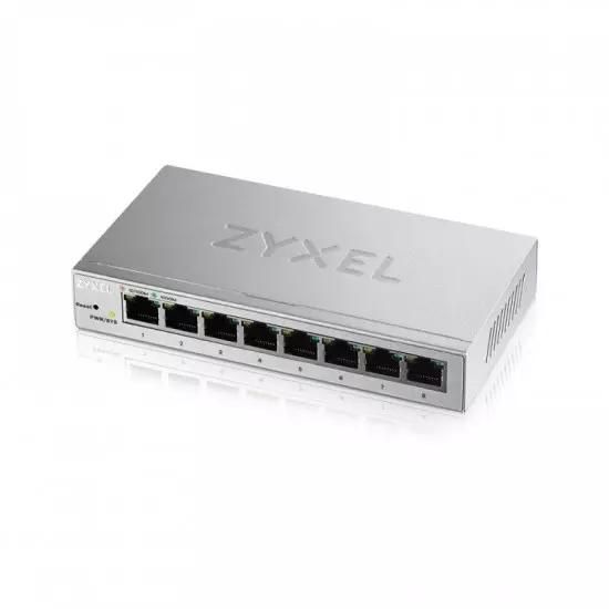 ZyXEL GS1200-8, 8 Port Gigabit webmanaged Switch | Gear-up.me