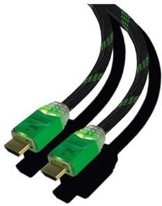 Steelplay 4K 2.0 High Speed Ultra HD HDMI 2m Black/Green For Xbox One and Xbox 360