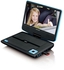 Lenco DVP-910BU 9-Inch Portable DVD Player With Bracket Blue