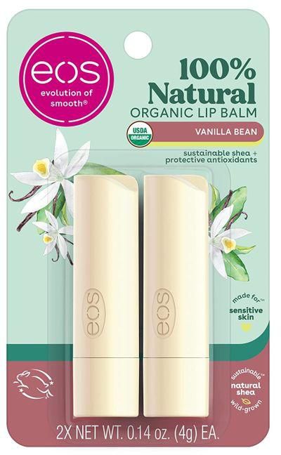 Eos 100% Natural & Organic Lip Balm Stick - Vanilla Bean