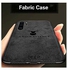 ELMO3EZZ Redmi Note 12 Pro حافظة قماش TPU رقمية فاخرة وناعمة الملمس، مقاومة للأوساخ، مضادة للصدمات، مضادة لبصمات الأصابع، حماية كاملة للجسم لهاتف Redmi Note 12 Pro (أسود)