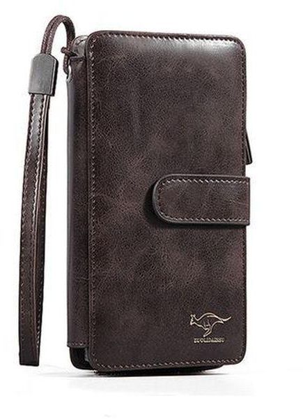 Kangaroo Men's Leather Wallet - Brown