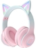 Generic Over-ear Cat Bluetooth Wireless Headphones - Purple